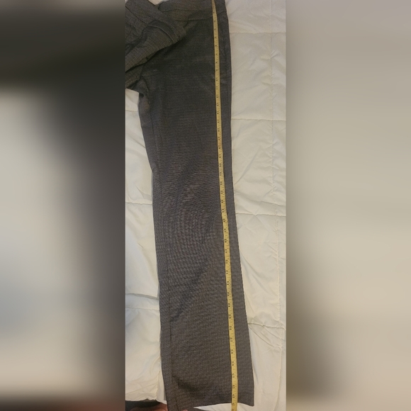 NY&Co Gunmetal Gray & Black Slacks - Picture 6 of 8